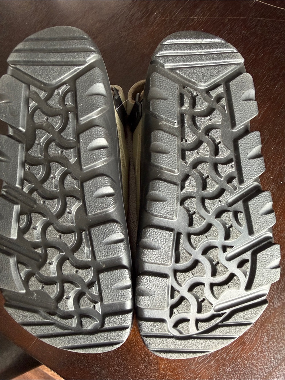 Birkenstock Beige Two-Strap Buckle Sandals-worn once - Picture 4 of 8